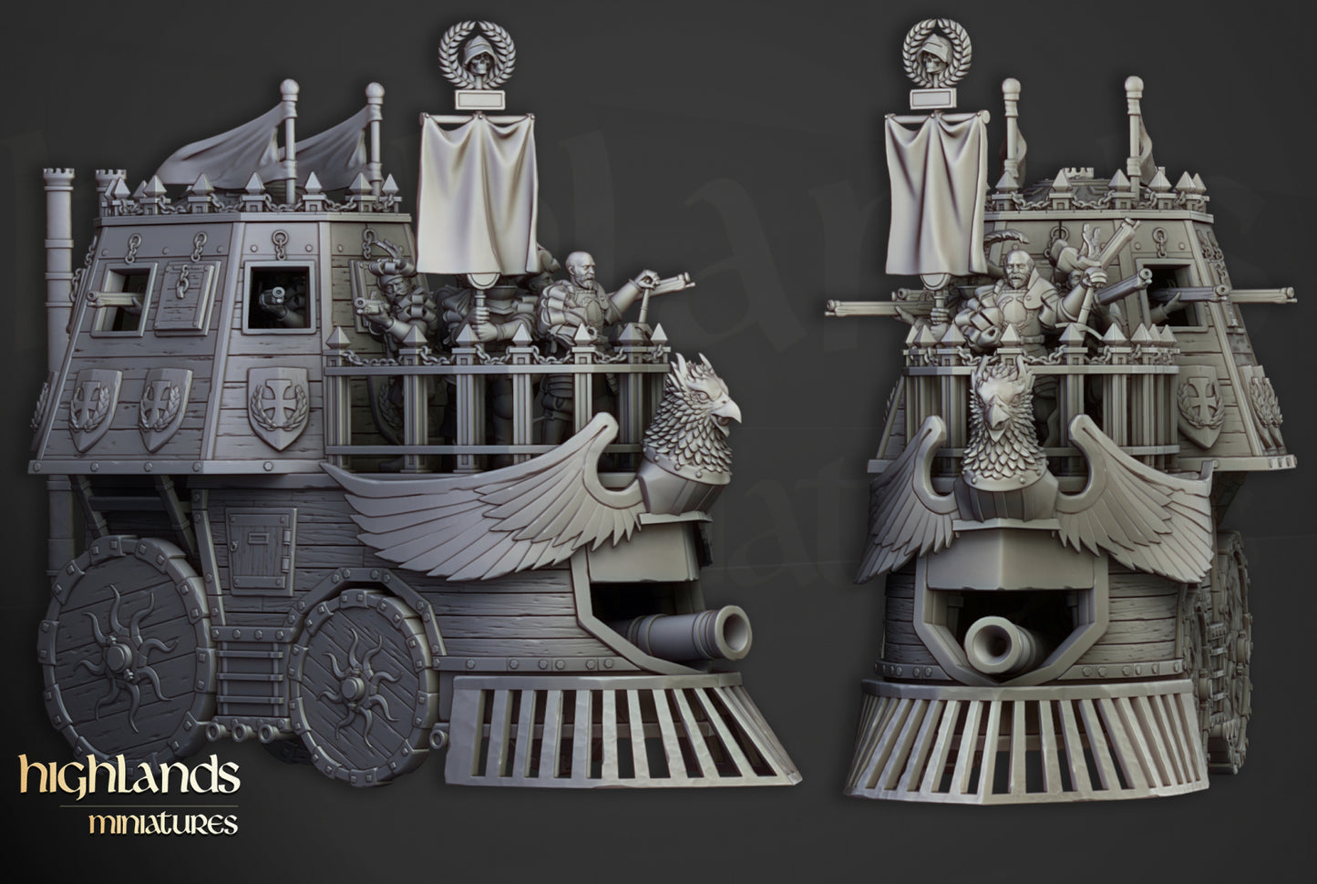 Sunland The Iron Opinicus - Highlands Miniatures