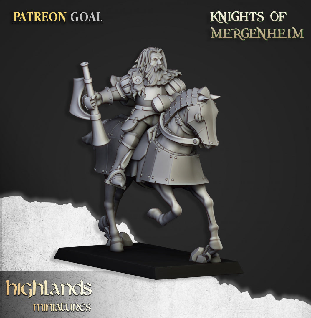 Knights of Mergenheim 10x - Highlands Miniatures