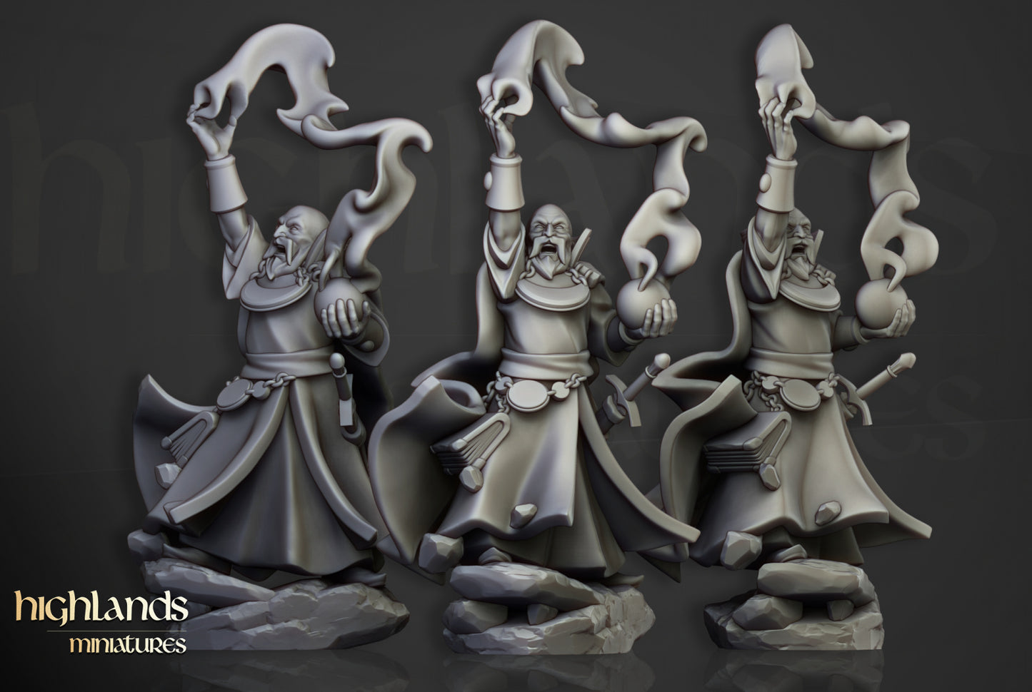 Sunland Houses of Magic - Wizards of the Empire of Sun- Highlands Miniatures