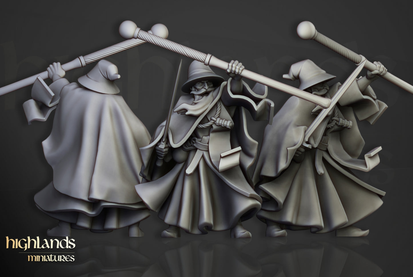 Sunland Houses of Magic - Wizards of the Empire of Sun- Highlands Miniatures