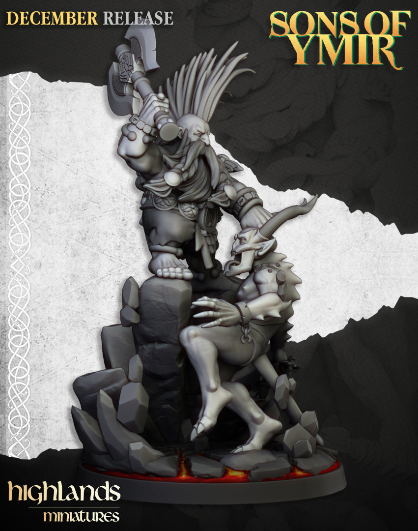 Dwarf Deamonseeker Male - Highlands Miniatures