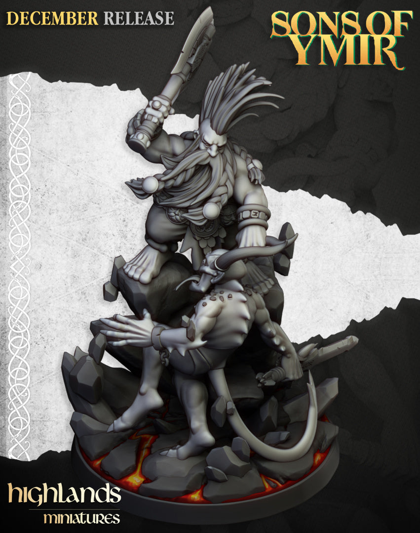 Dwarf Deamonseeker Male - Highlands Miniatures
