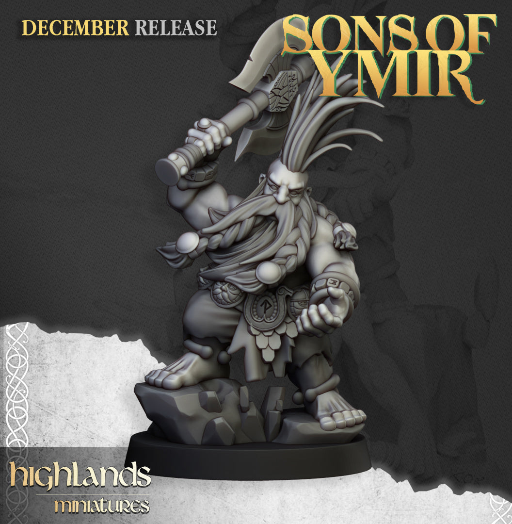Dwarf Deamonseeker Male - Highlands Miniatures