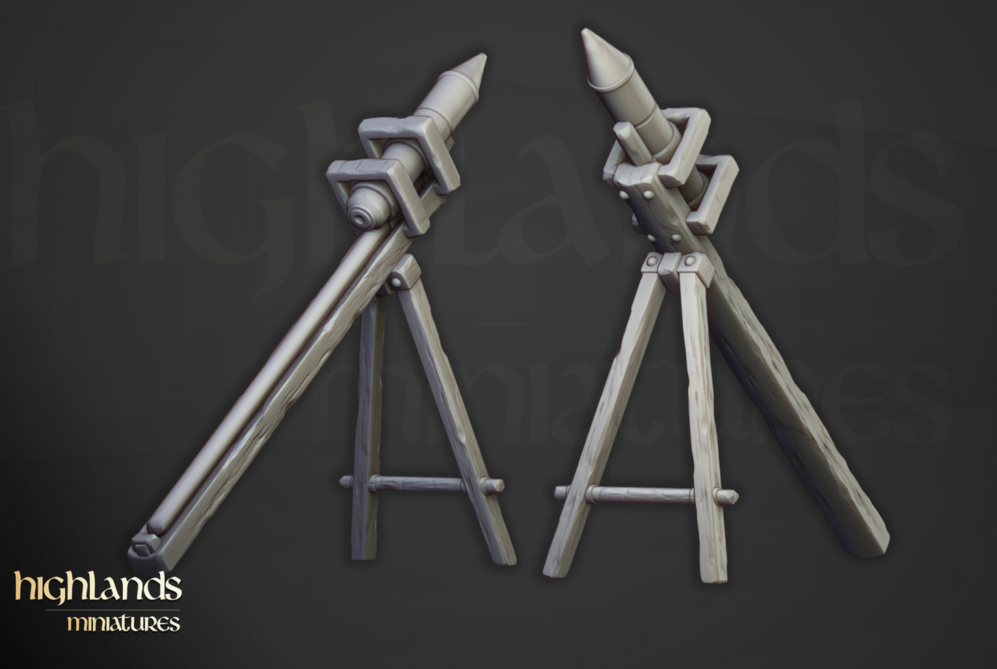 Sunland Rocket Launcher - Highlands Miniatures