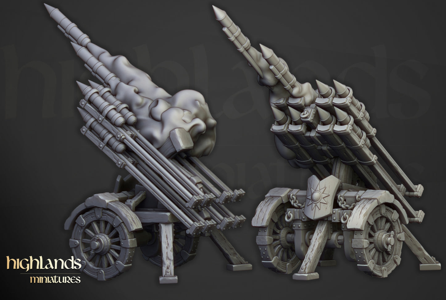Sunland Rocket Launcher - Highlands Miniatures