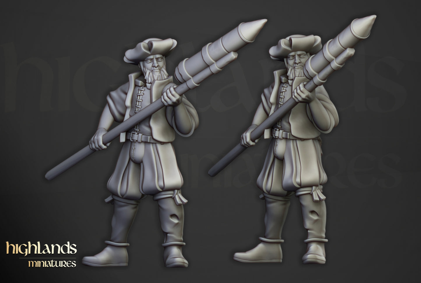 Sunland Rocket Launcher - Highlands Miniatures