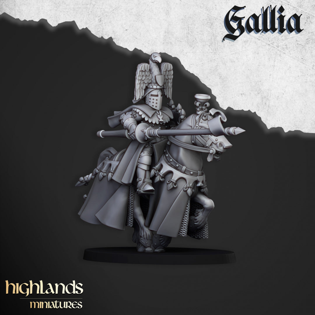 Royal Knights of Gallia 8x - Highlands Miniatures