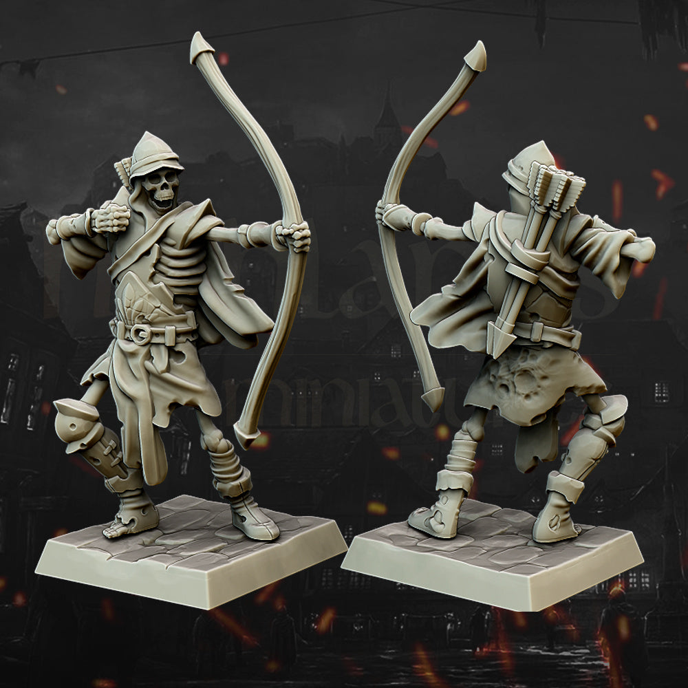 Transilvanya Undead Archers 3x - Highlands Miniatures