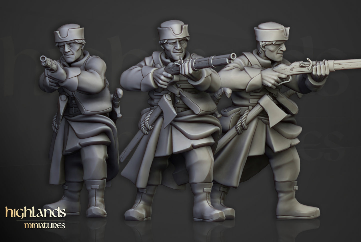 Volhynia Harbor Streltsy 10x - Highlands Miniatures