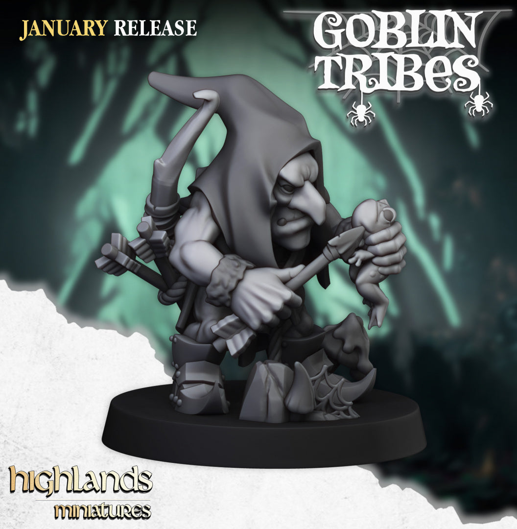 Swamp Goblin with Bows 20x - Highlands Miniatures