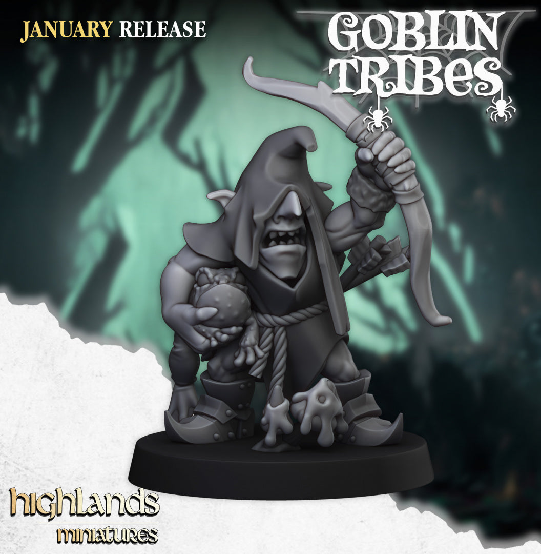 Swamp Goblin with Bows 20x - Highlands Miniatures