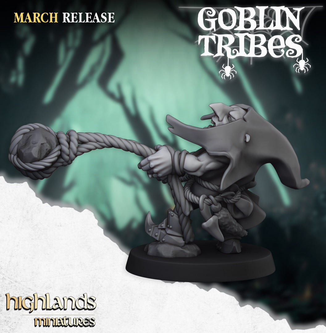 Swamp Goblins Stonethrowers 5x - Highlands Miniatures