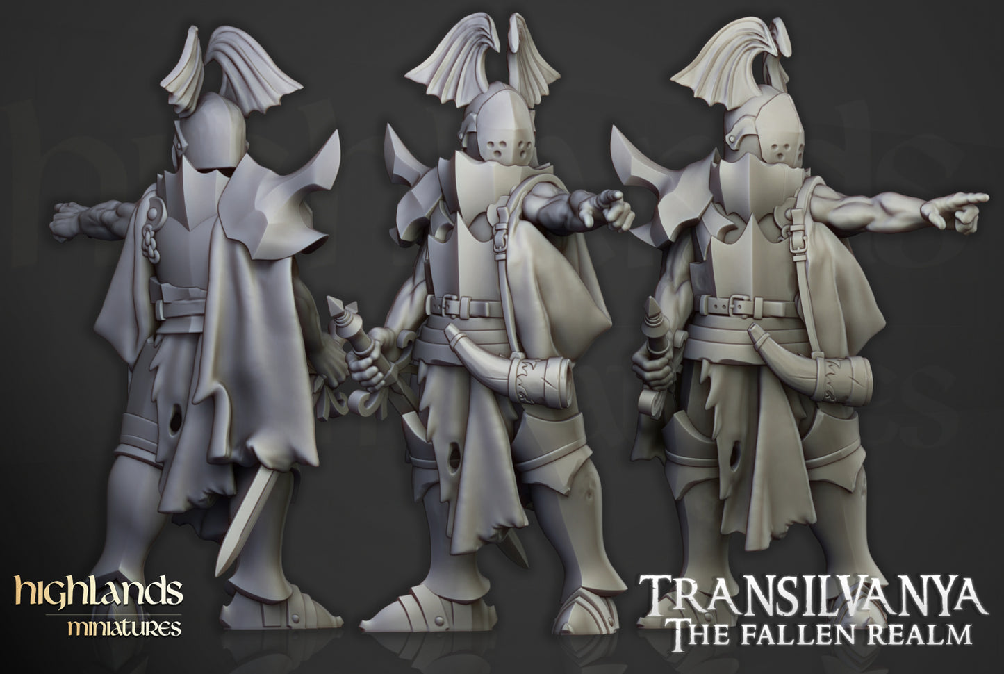Transilvanya Vampire Neophytes 8x - Highlands Miniatures
