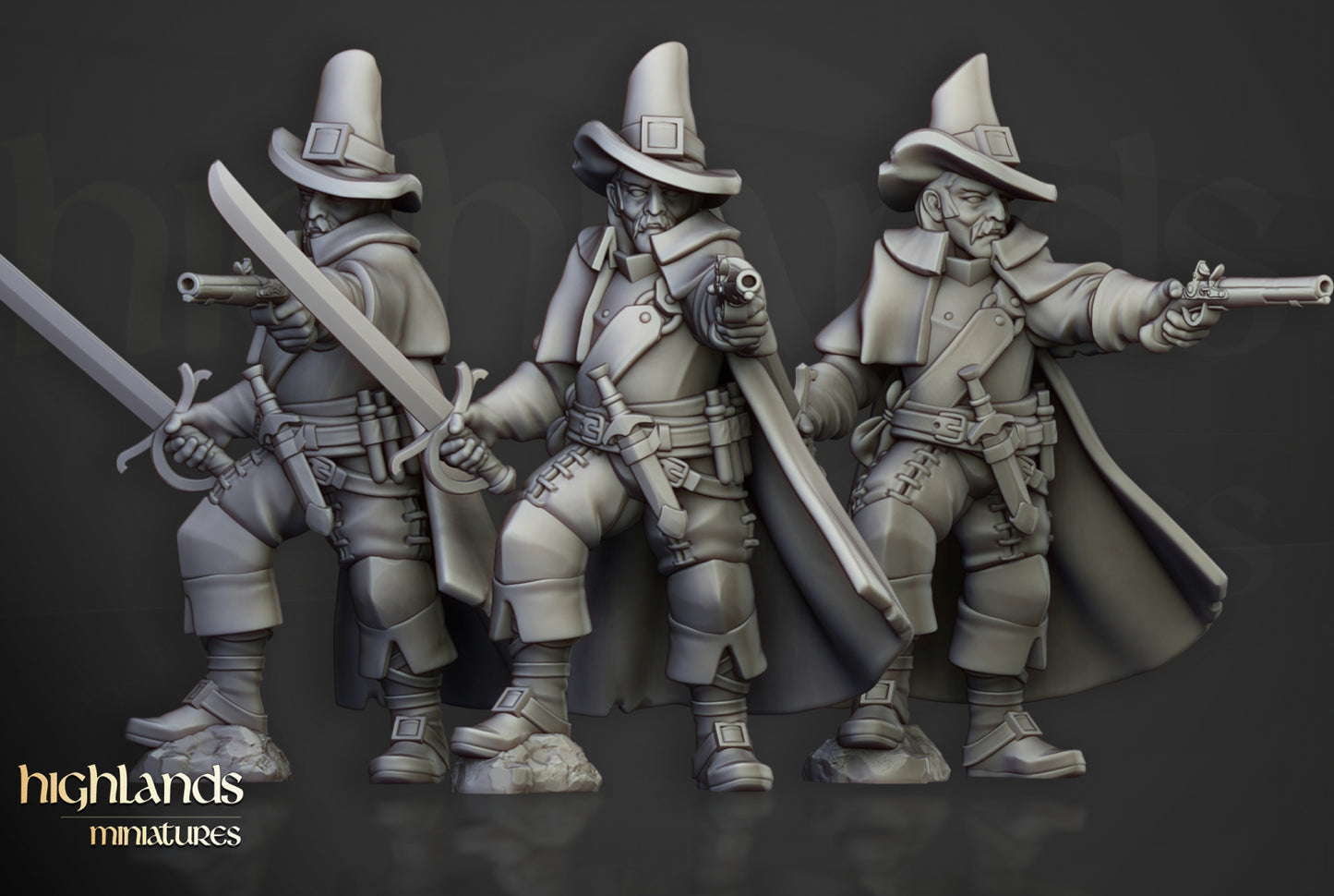 Sunland Inquisitorial Band - Highlands Miniatures