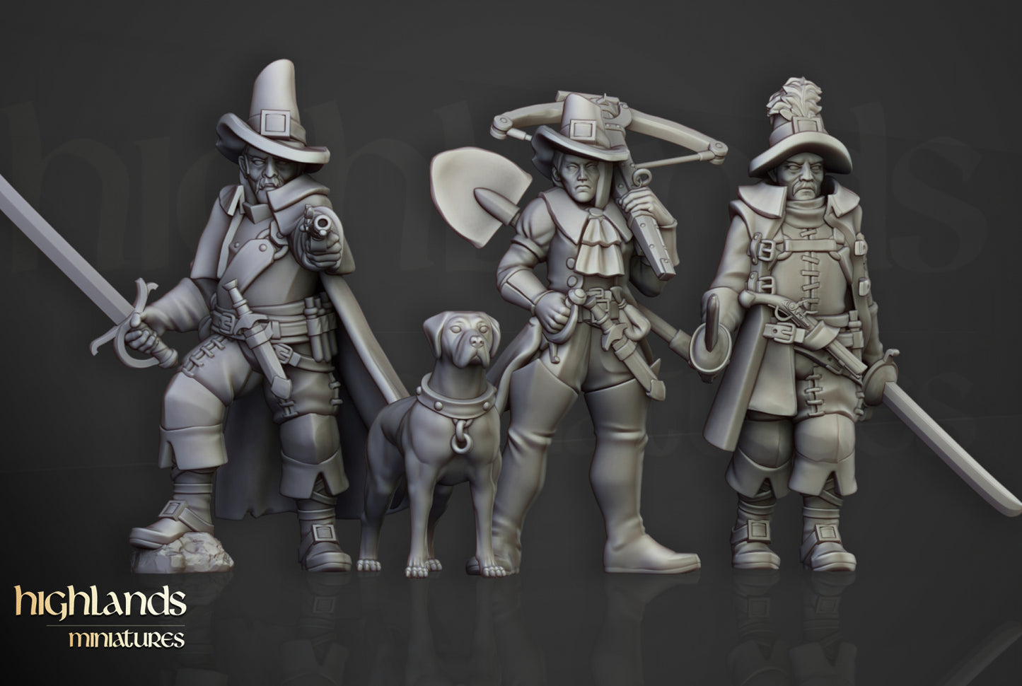 Sunland Inquisitorial Band - Highlands Miniatures