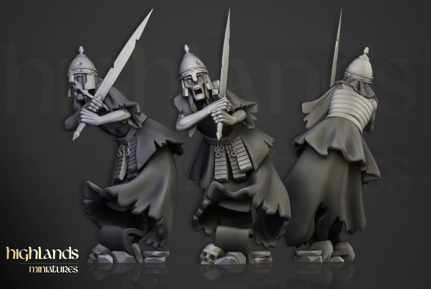 Transilvanya Wraith Unit 6x - Highlands Miniatures
