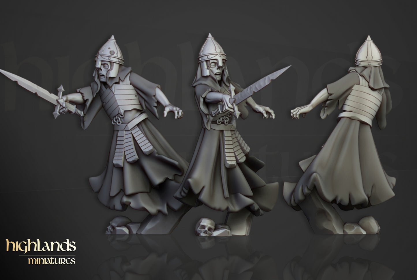 Transilvanya Wraith Unit 6x - Highlands Miniatures
