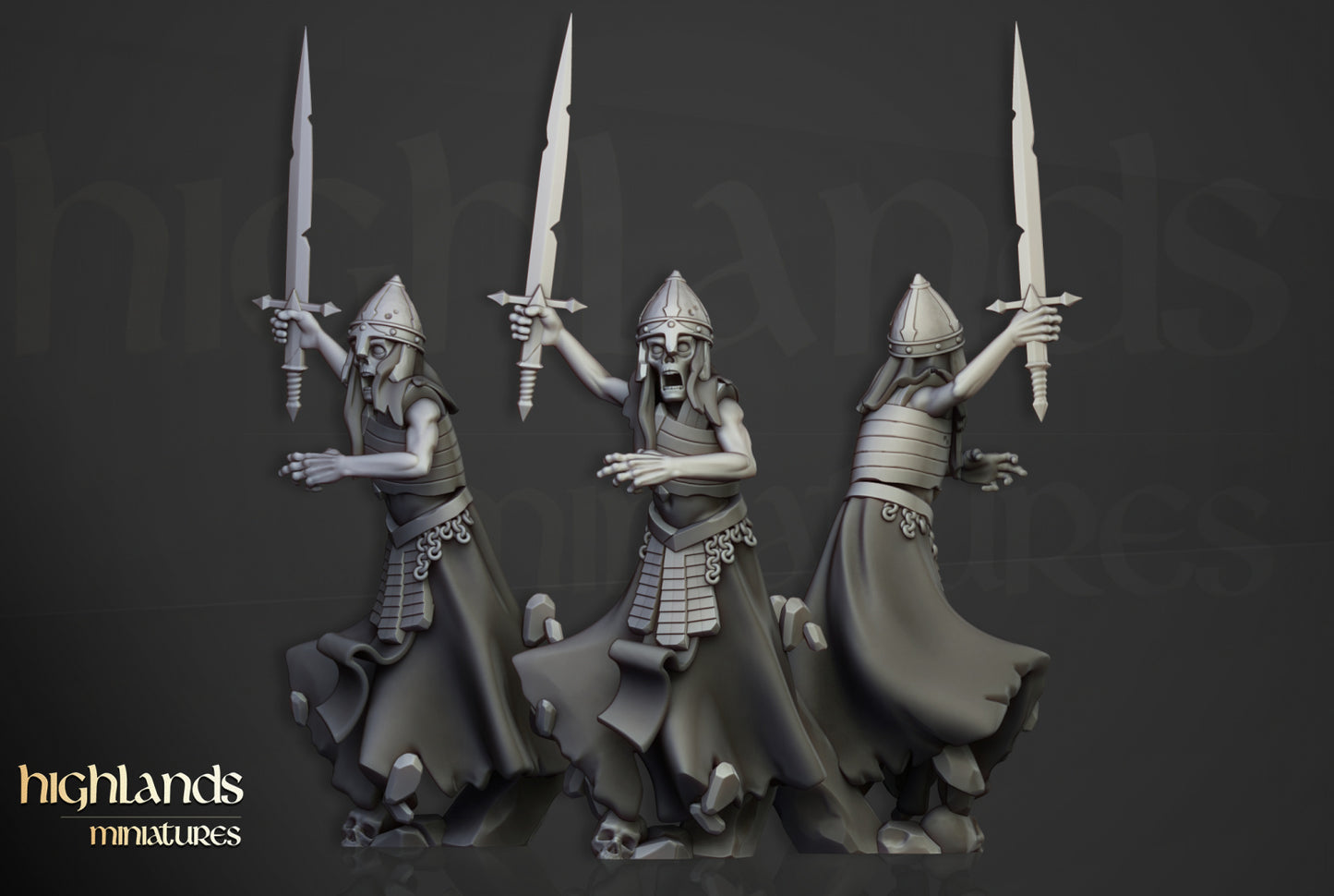 Transilvanya Wraith Unit 6x - Highlands Miniatures