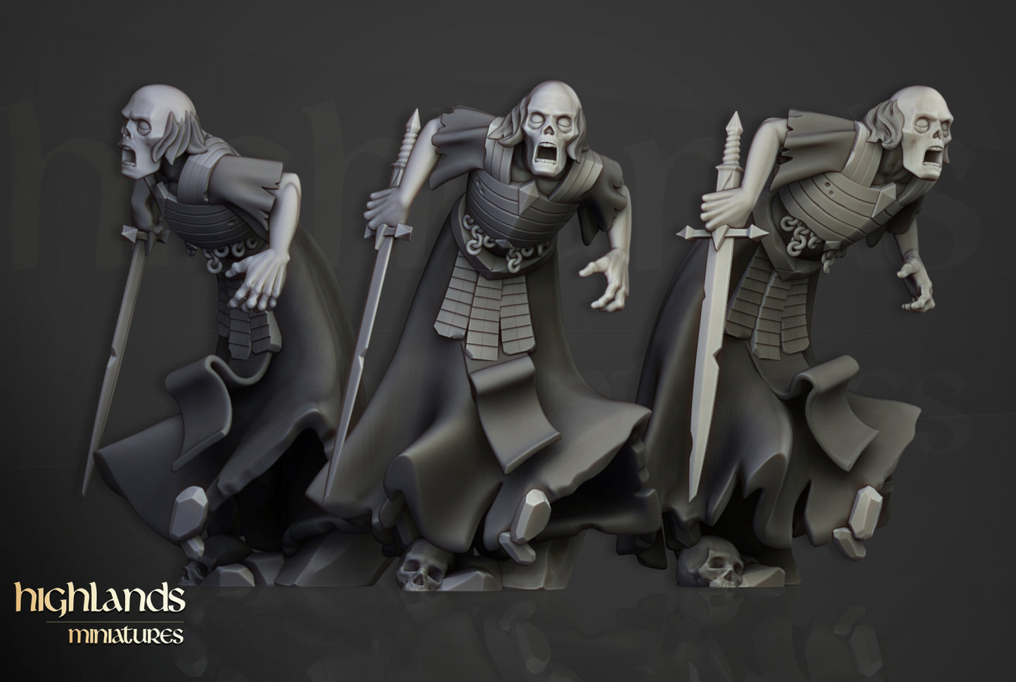 Transilvanya Wraith Unit 6x - Highlands Miniatures