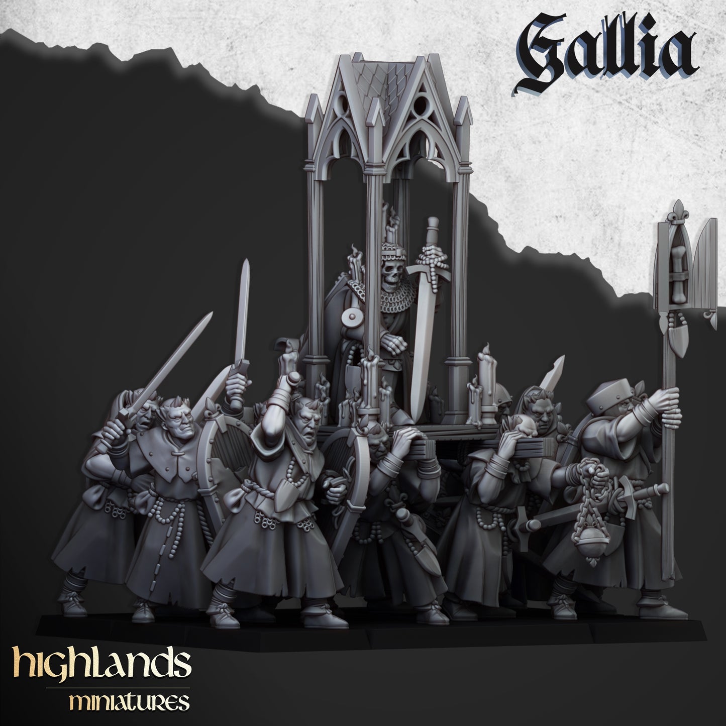 Gallia Pilgrims - Highlands Miniatures