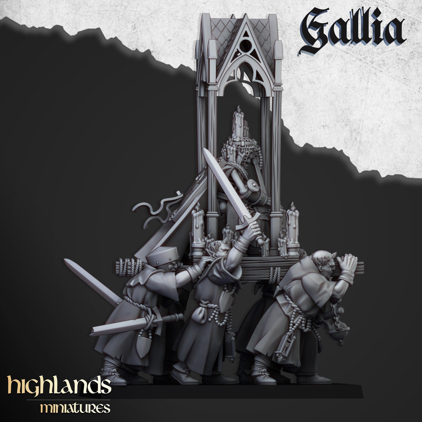 Gallia Pilgrims - Highlands Miniatures