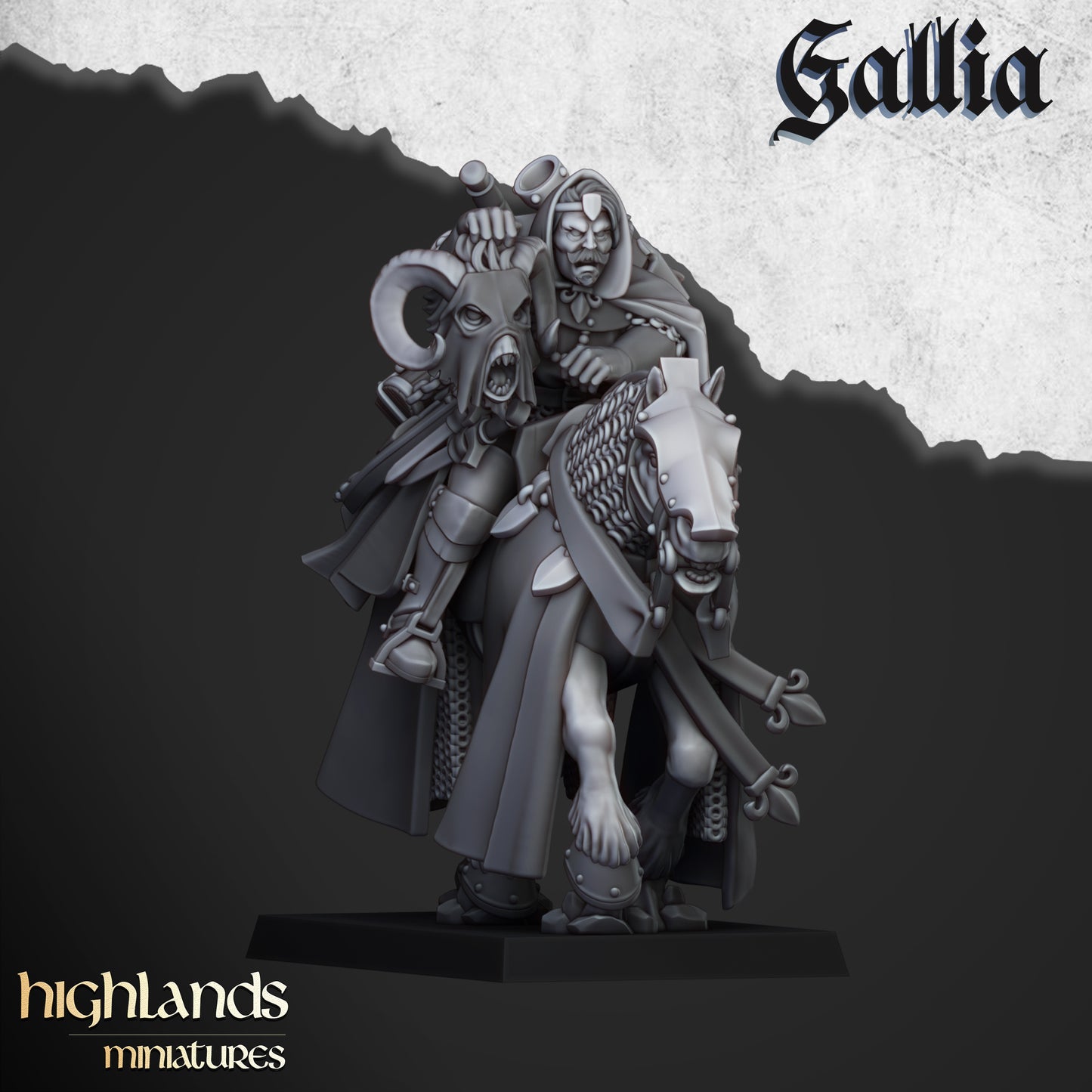 Gallia Questing Knights 8x - Highlands Miniatures