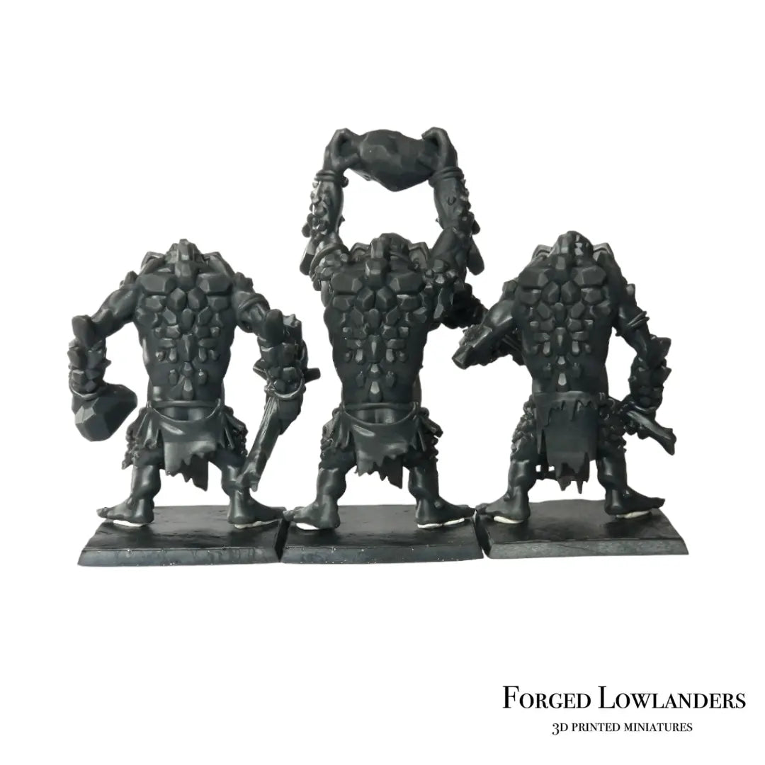 Orcs Cave Trolls - Highlands Miniatures