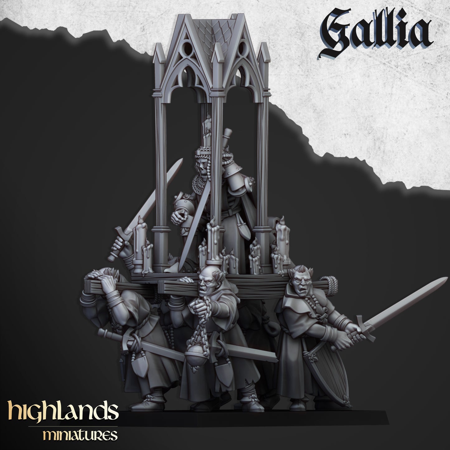 Gallia Pilgrims - Highlands Miniatures