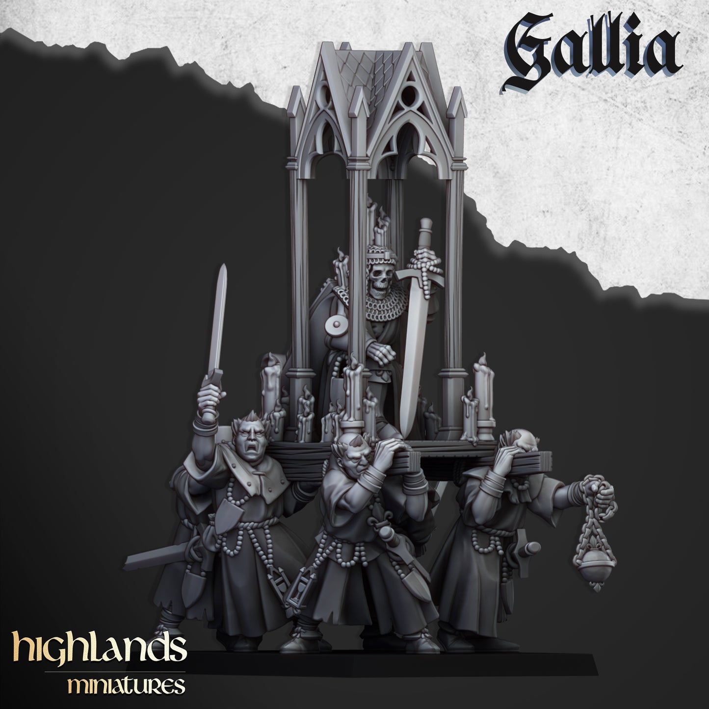Gallia Pilgrims - Highlands Miniatures