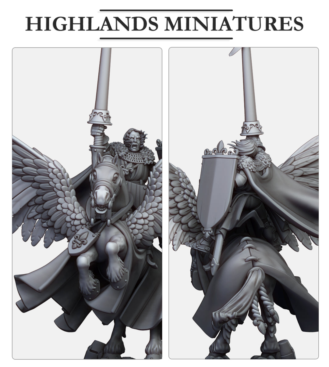 Gallia Sir Lancelot, High Duke of Gallia Fillers & Heroes - Highlands Miniatures