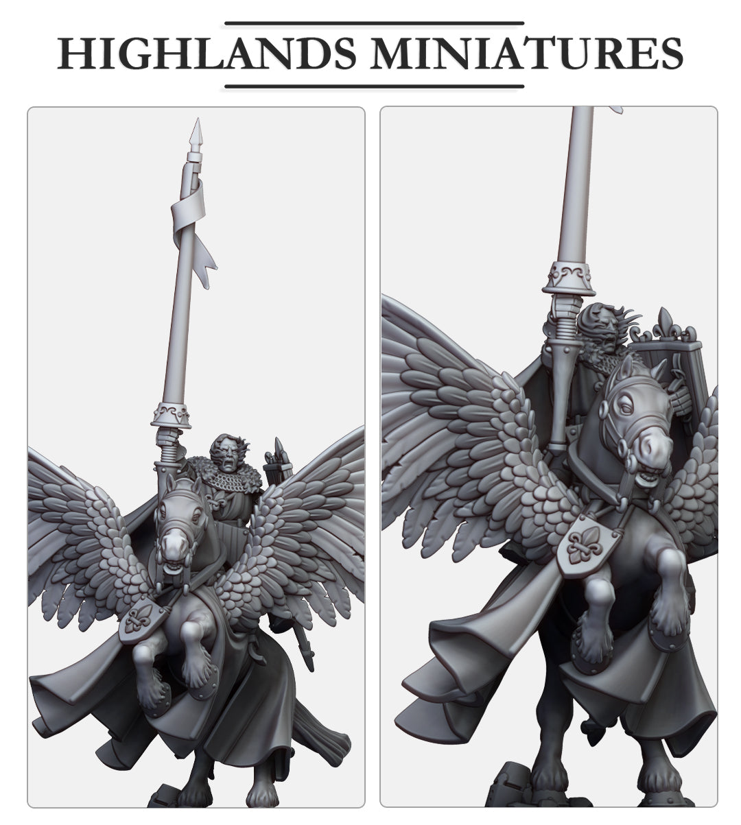 Gallia Sir Lancelot, High Duke of Gallia Fillers & Heroes - Highlands Miniatures