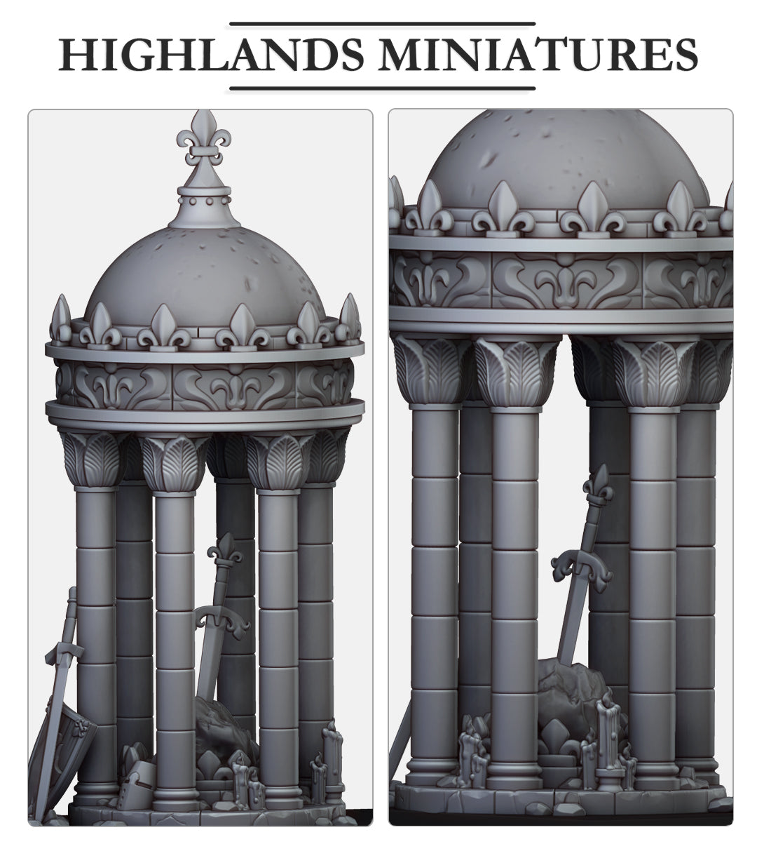 Gallia Sword in the Stone Fillers & Heroes - Highlands Miniatures
