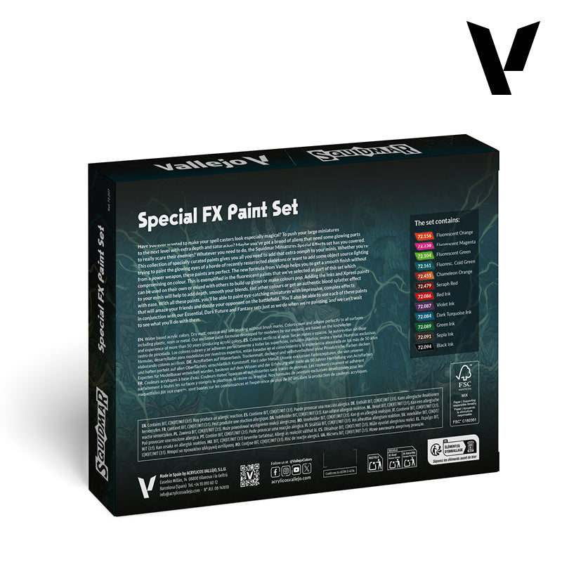 Vallejo Special FX Paint Set by Squidmar (12)