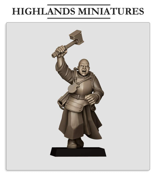 Sunland Battle Priest 2 Fillers & Heroes - Highlands Miniatures