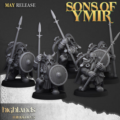 Dwarf Rangers 22x - Highlands Miniatures