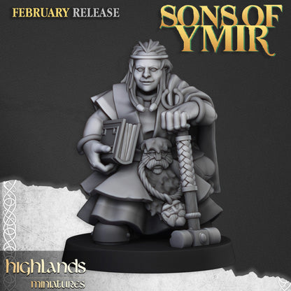 Dwarf Runepriests - Highlands Miniatures
