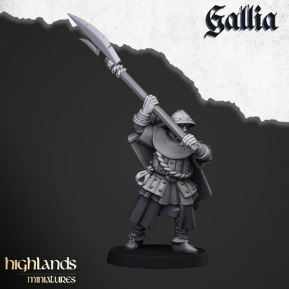 Gallia Men at Arms 20x - Highlands Miniatures