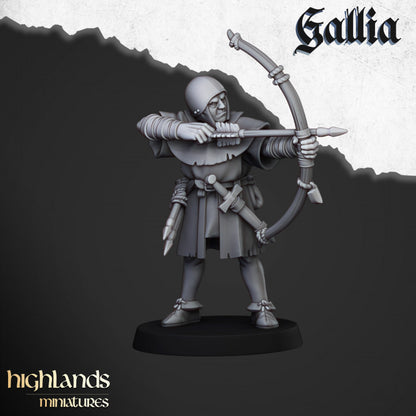 Gallia Archers 12x - Highlands Miniatures