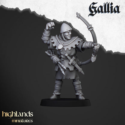 Gallia Archers 12x - Highlands Miniatures