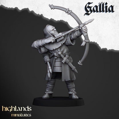 Gallia Archers 12x - Highlands Miniatures