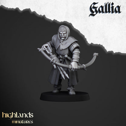 Gallia Archers 12x - Highlands Miniatures