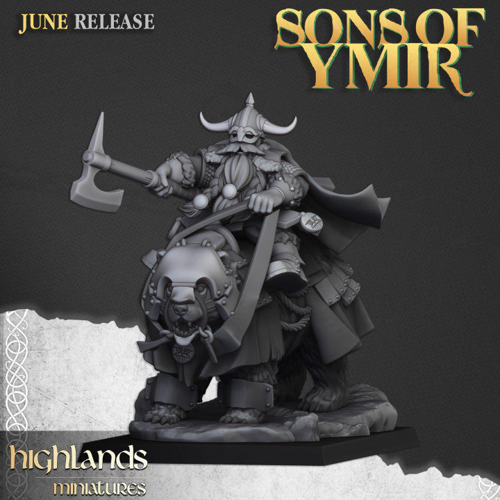 Dwarf Heavy Cavalry - Highlands Miniatures