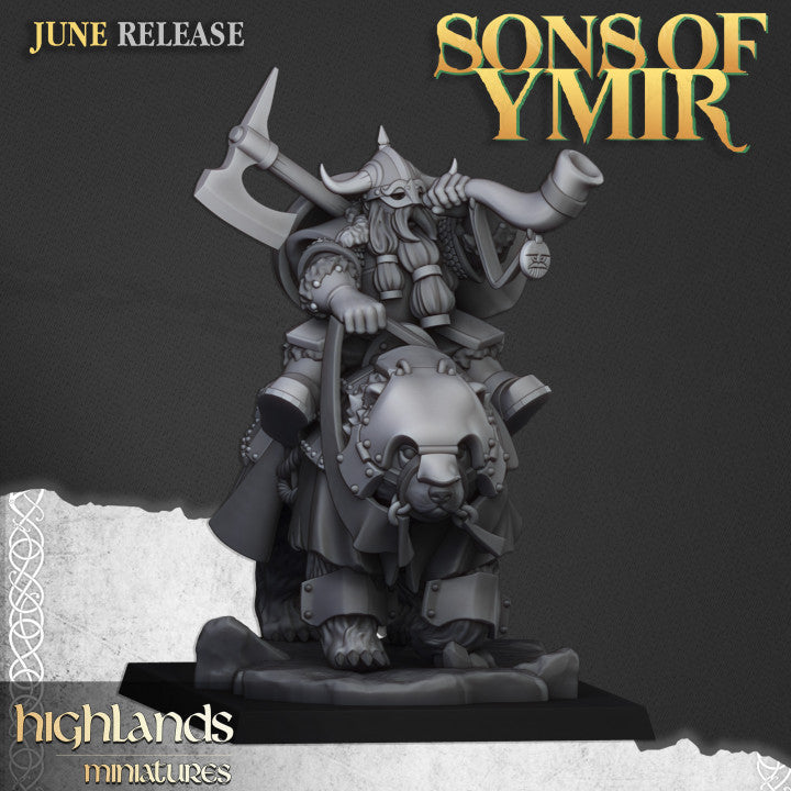 Dwarf Heavy Cavalry - Highlands Miniatures