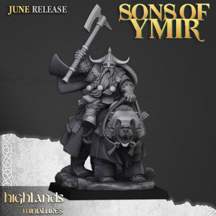 Dwarf Heavy Cavalry - Highlands Miniatures