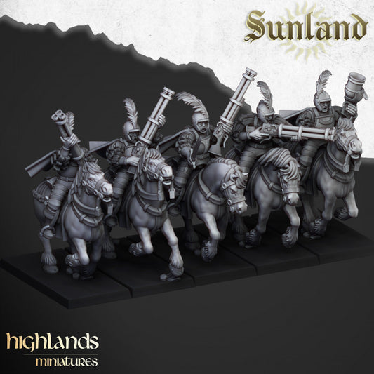 Sunland Pistoleers Repeater 5x - Highlands Miniatures