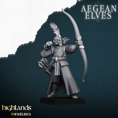 Aegean Elves Archers 12x- Highlands Miniatures
