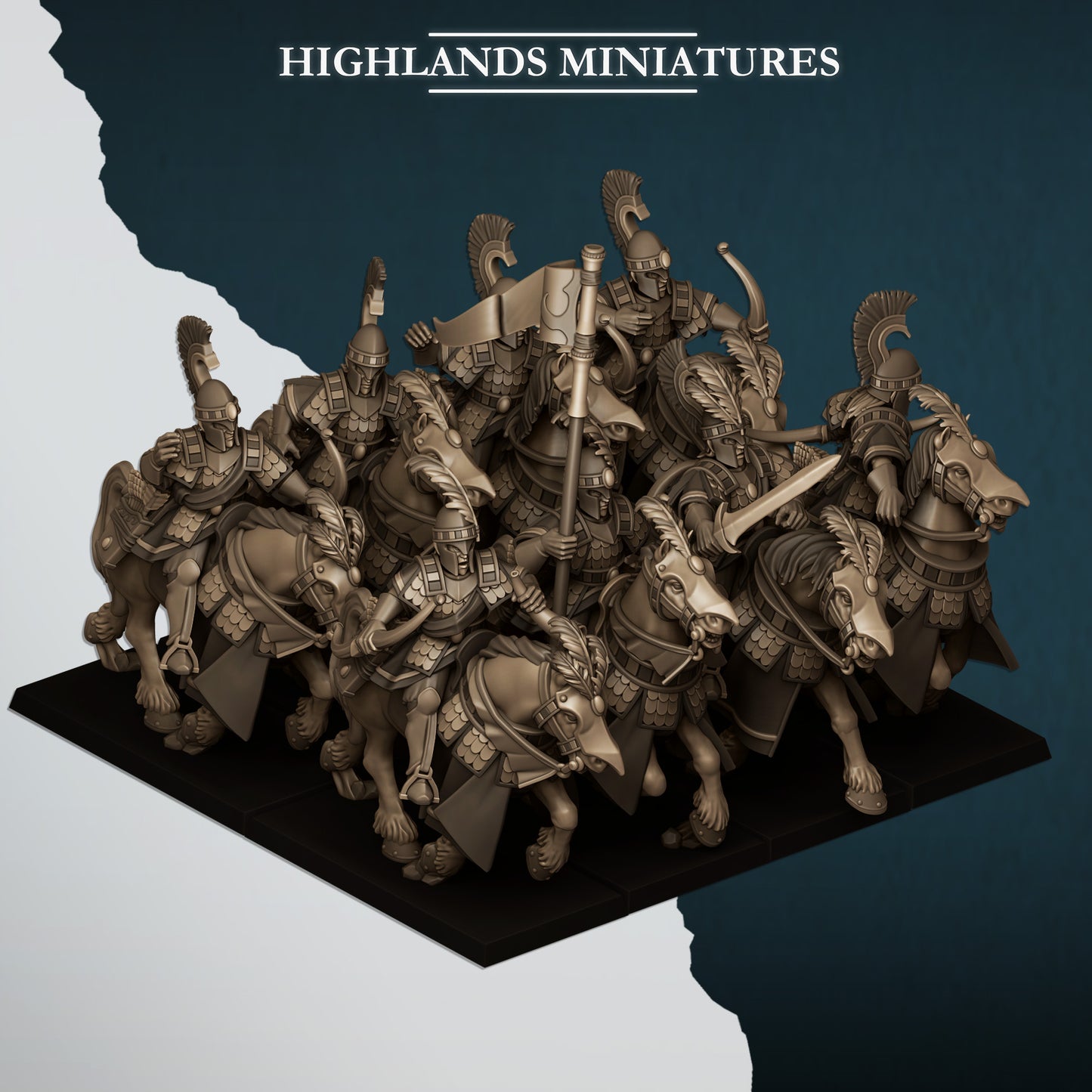 Aegean Sea Hippeis 10x  - Highlands Miniatures