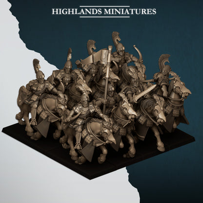 Aegean Sea Hippeis 10x  - Highlands Miniatures