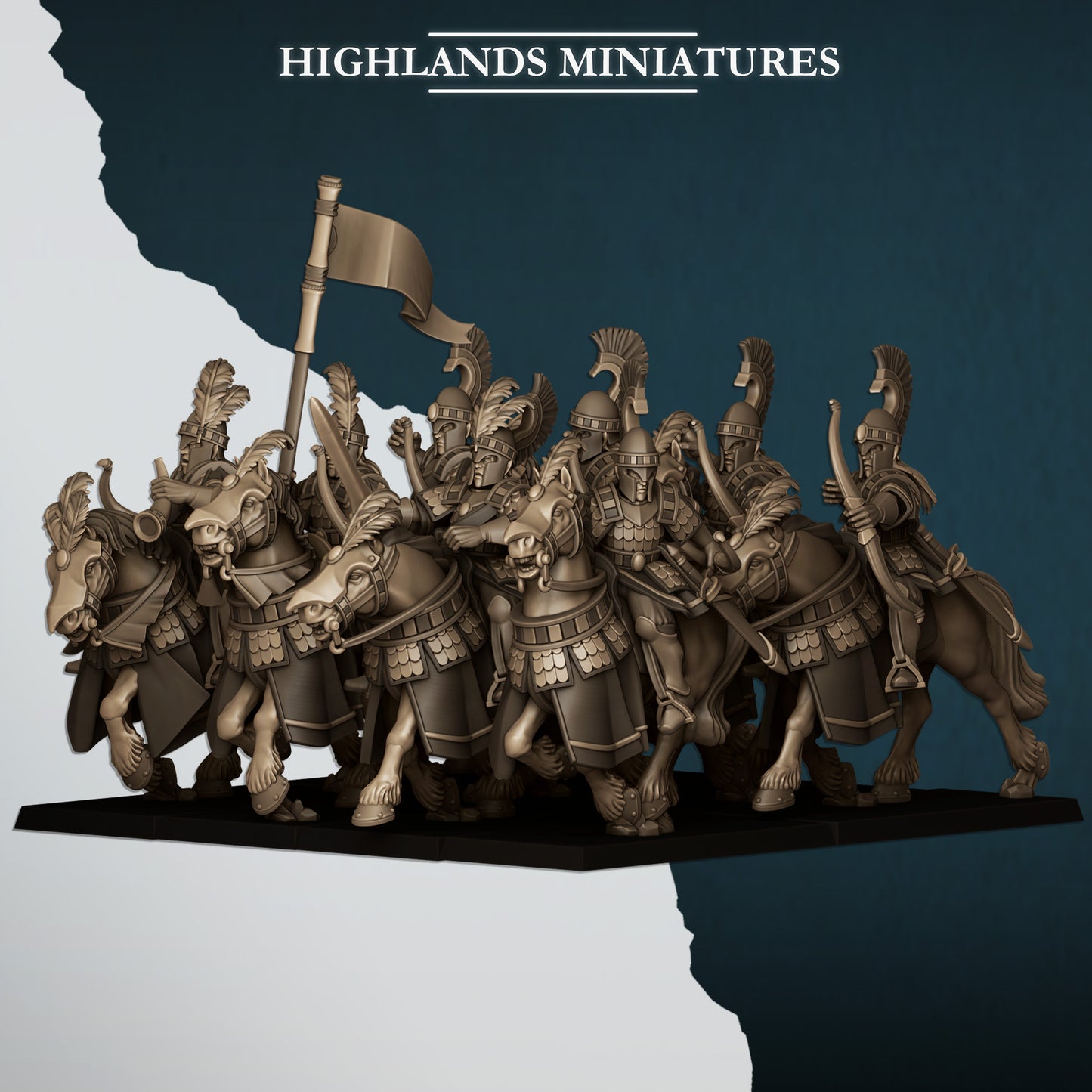 Aegean Sea Hippeis 10x  - Highlands Miniatures