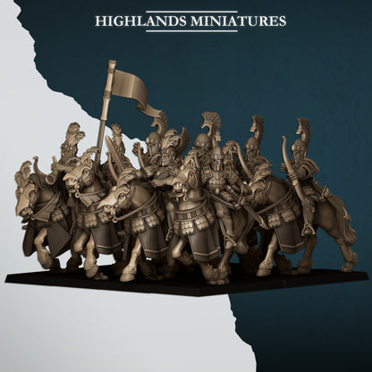 Aegean Sea Hippeis 10x  - Highlands Miniatures